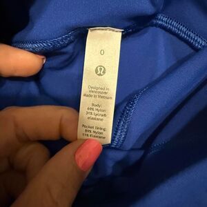 Lululemon Swift Speed High RIse Crop size 0